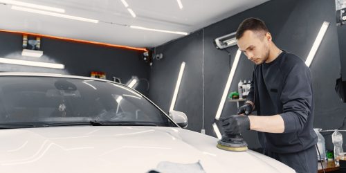 polish auto detailing exterior